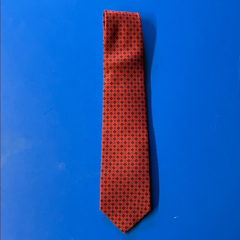 E. Marinella Classic Red Italian Tie